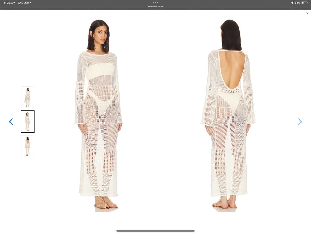 Evea Maxi Knit Dress L'Academie - Image 1