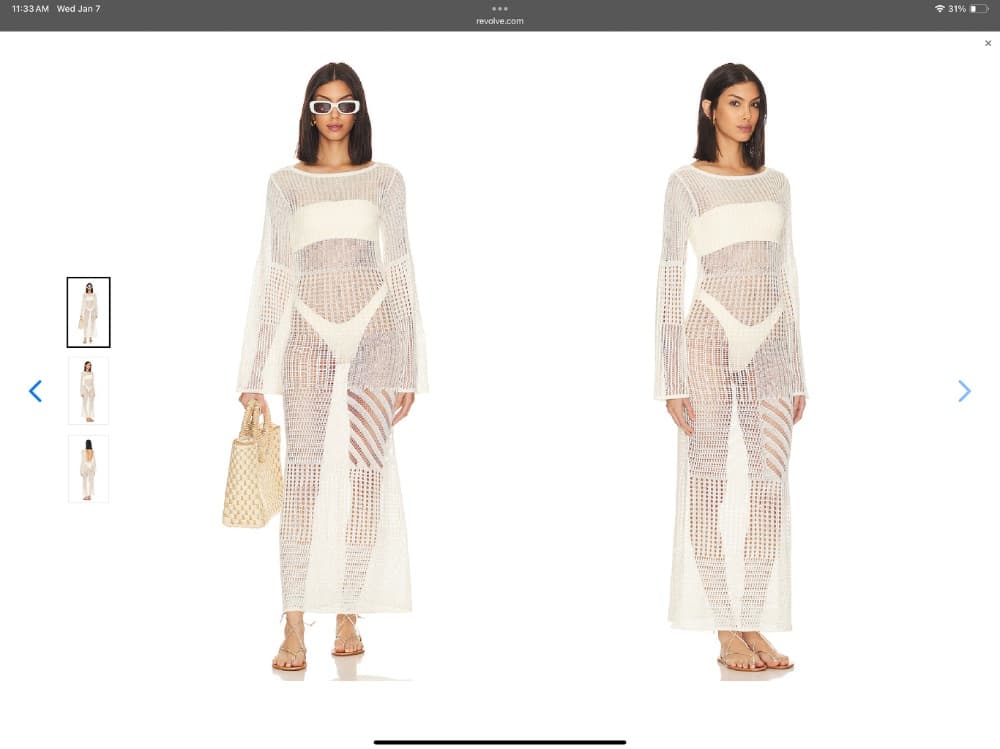 Evea Maxi Knit Dress L'Academie - Image 2