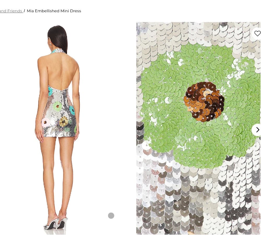 Mia Embellished Mini Dress Lovers and Friends - Image 2