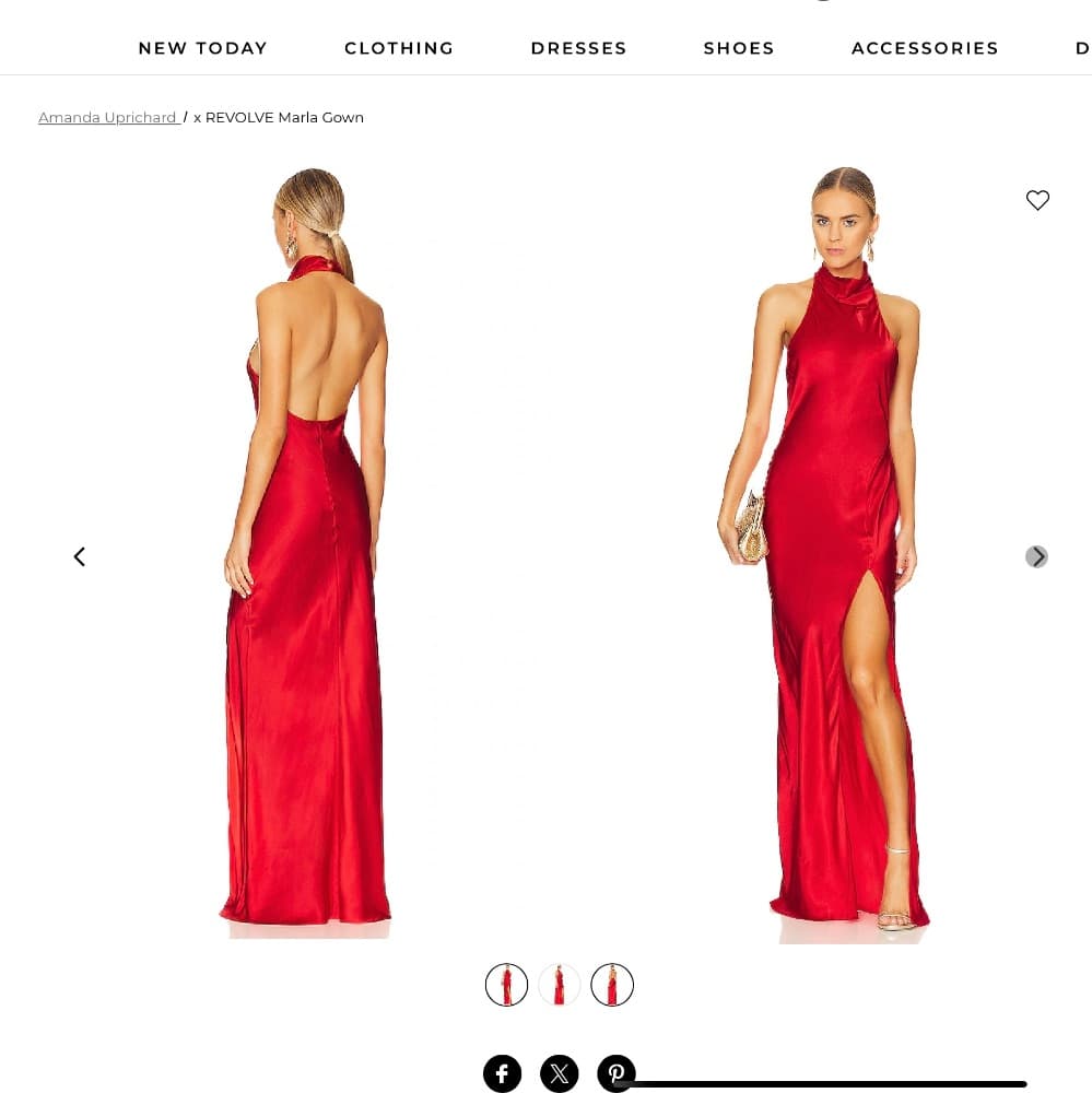 x REVOLVE Marla Gown Amanda Uprichard - Image 2