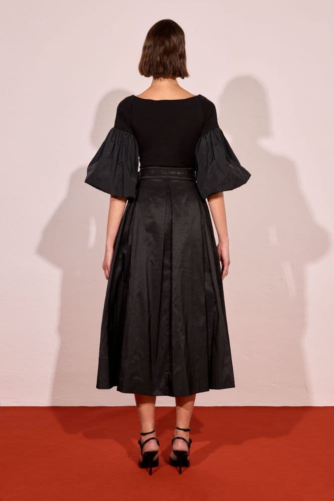 Carla Ruiz Skirt/Top Bow Taffeta Set - Image 2