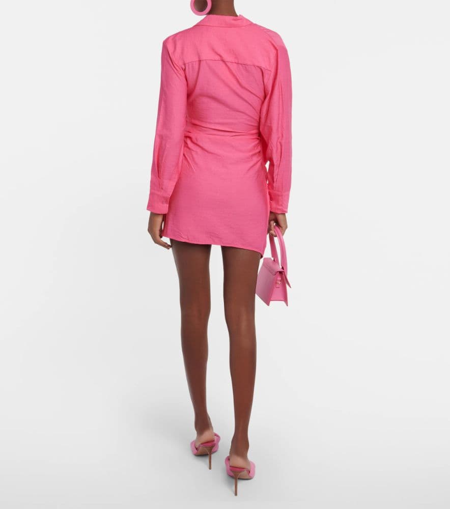 Jacquemus La Robe Bahia tie-detail minidress - Image 2