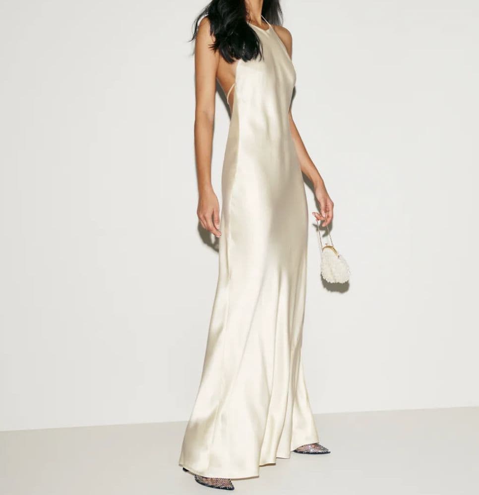 Reformation Jeany Silk Dress - Image 2