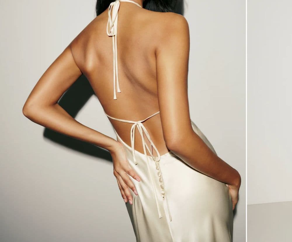 Reformation Jeany Silk Dress - Image 4