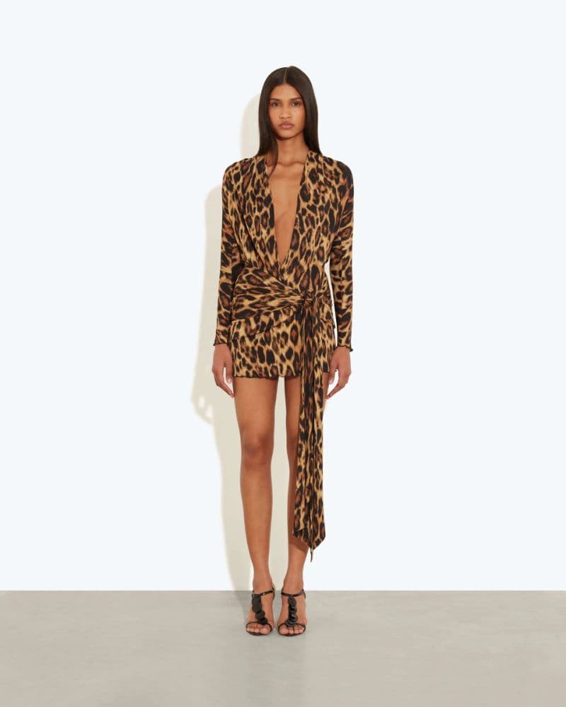 Rat & Boa Leopard Dress - Image 1