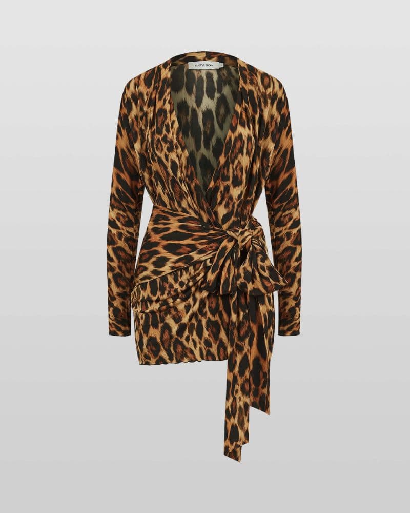 Rat & Boa Leopard Dress - Image 3
