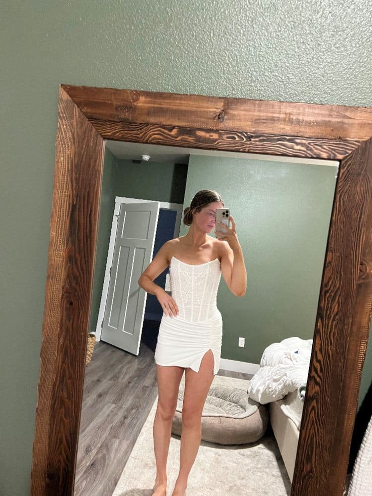 Outcast Ashia Mini Dress - White - Image 4