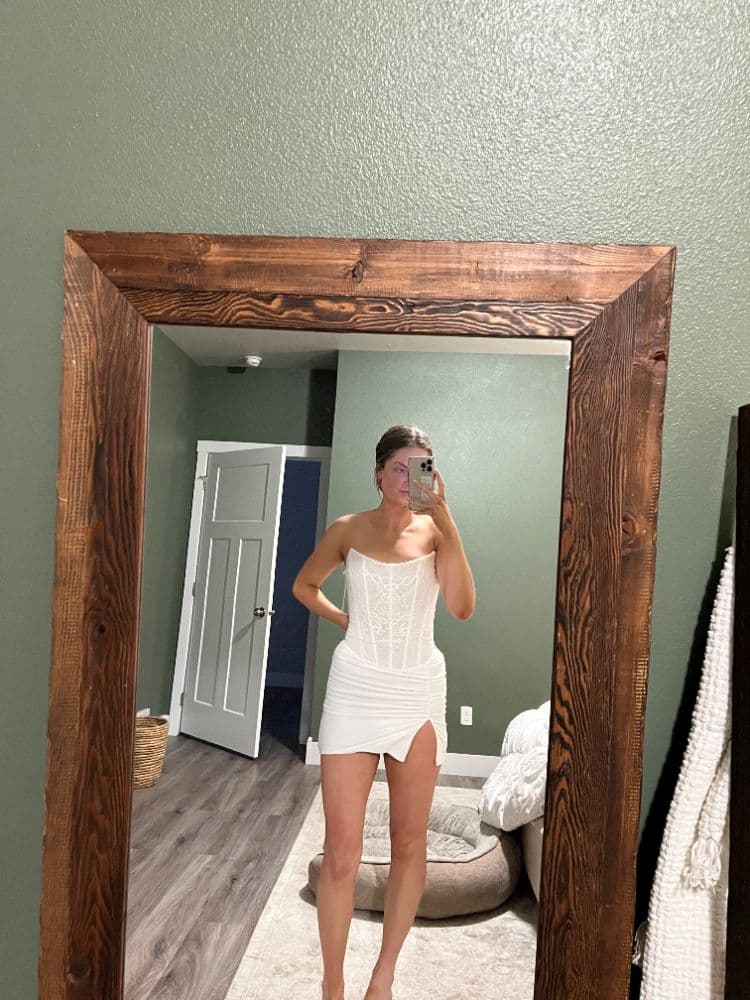 Outcast Ashia Mini Dress - White - Image 5