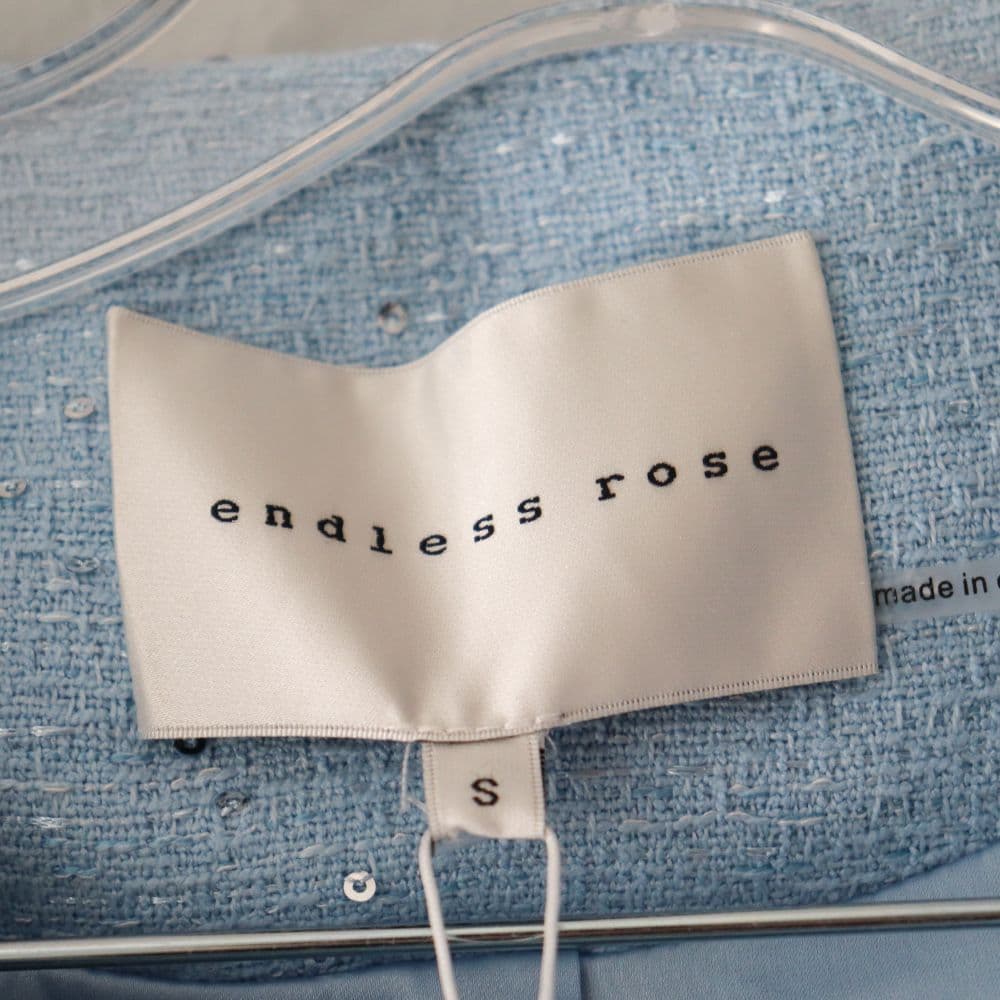 Endless Rose Embellished Tweed Jacket + Shorts Set - Image 5