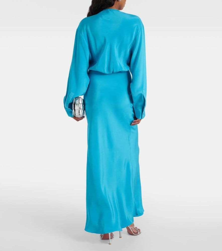 Christopher Esber Triquetra silk maxi dress - Image 4