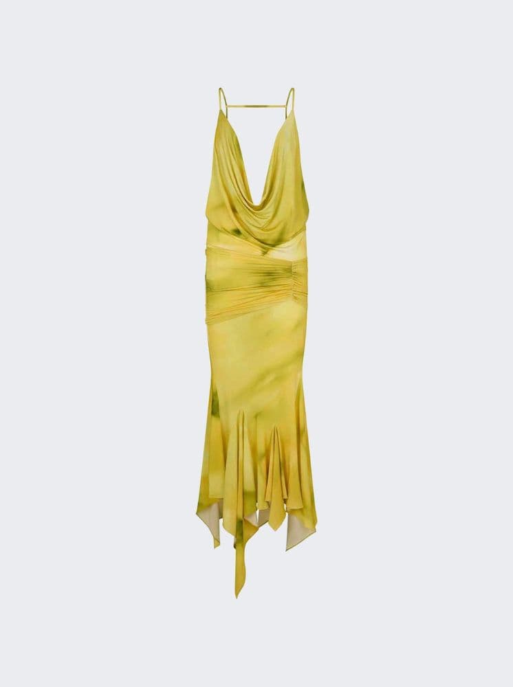 The Attico - Melrose cowl-neck midi dress - Image 2