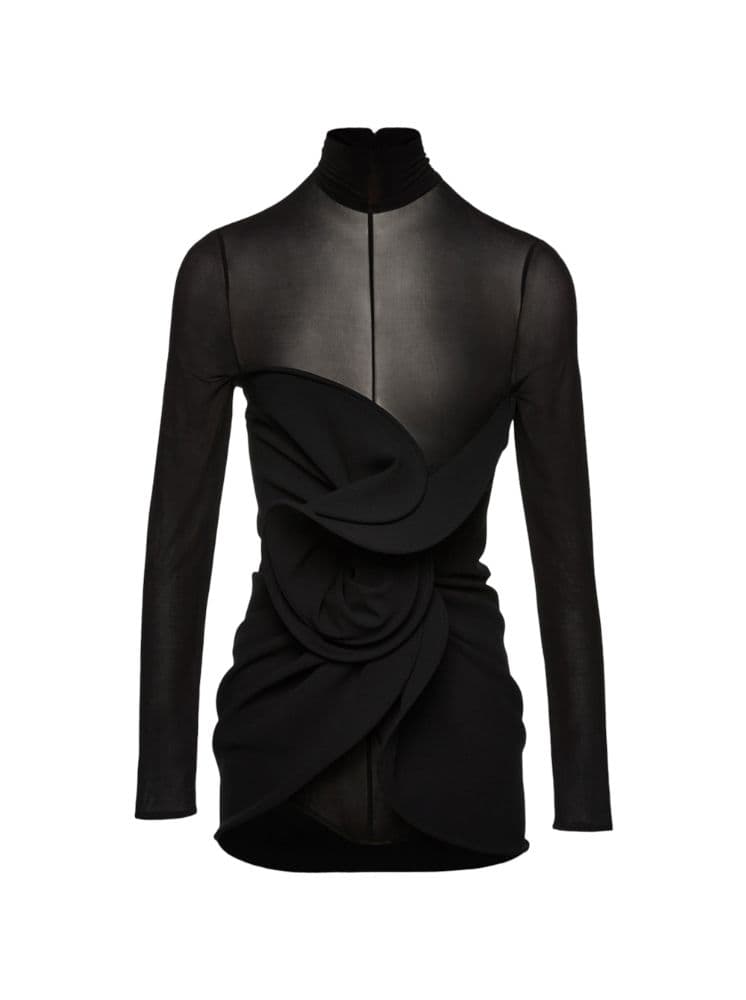 MAGDA BUTRYM DRESS BLACK - Image 2