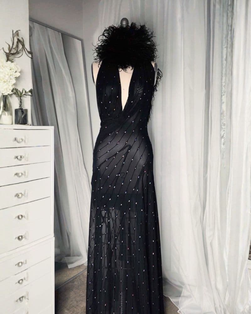 LNH Sparkly Polka Dot Dress - Image 1