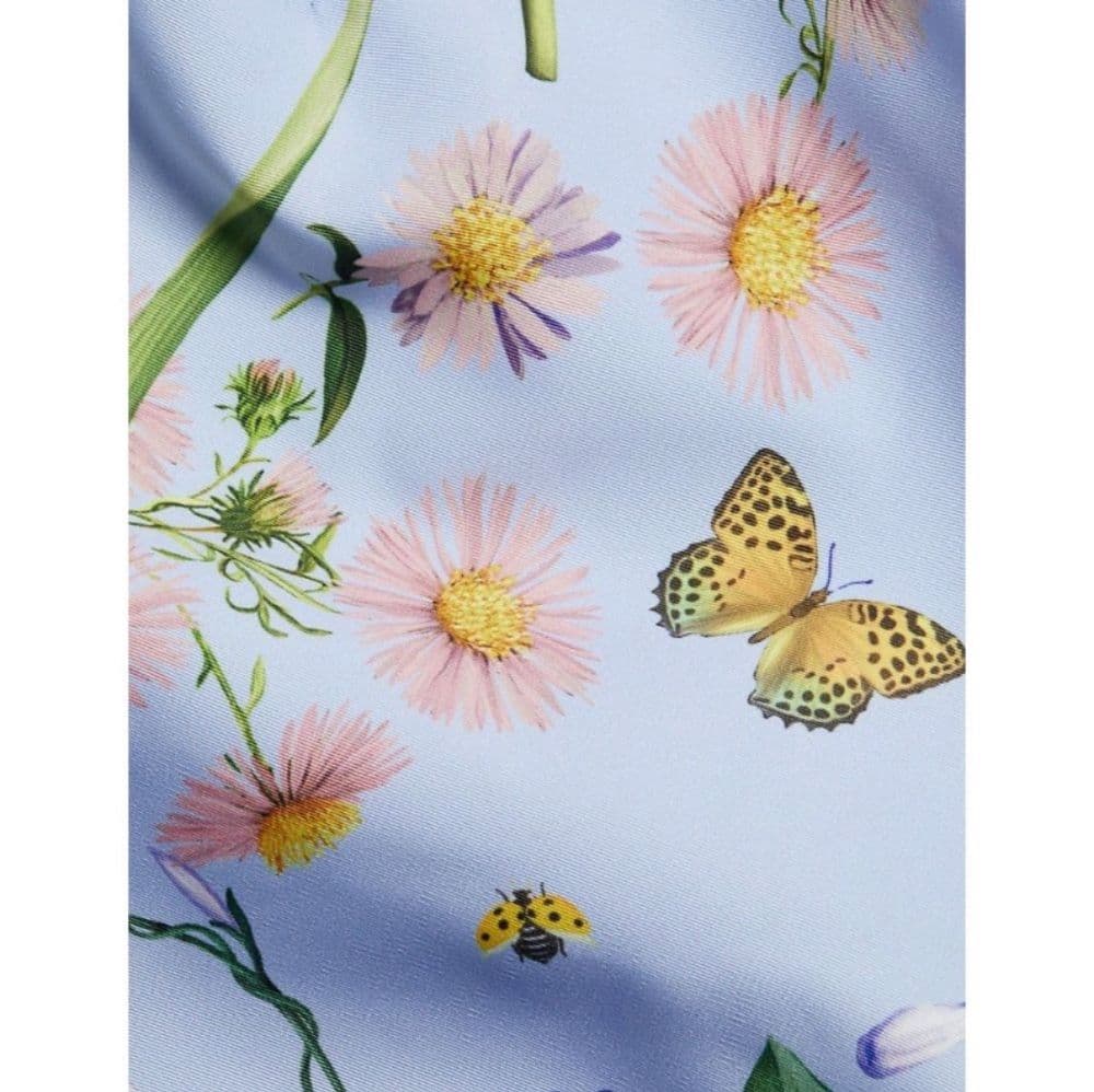 Oscar de la Renta Floral Dress - Image 4