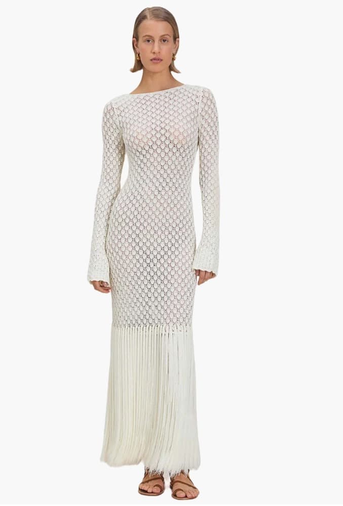 Devon Windsor Callista dress in White - Image 3