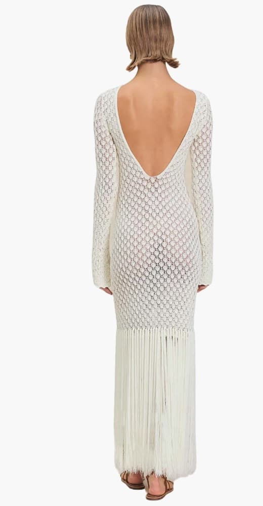 Devon Windsor Callista dress in White - Image 4