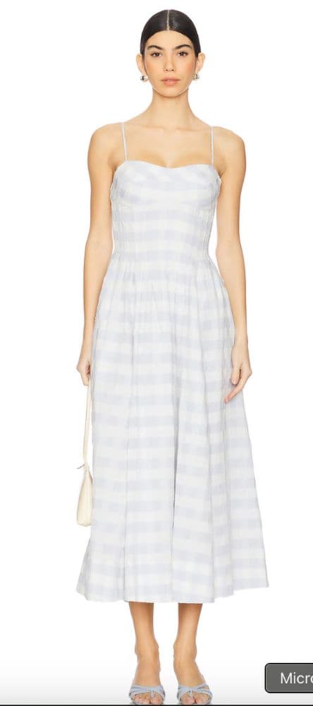 SIMKHAI Kittiya Midi Dress - Image 1