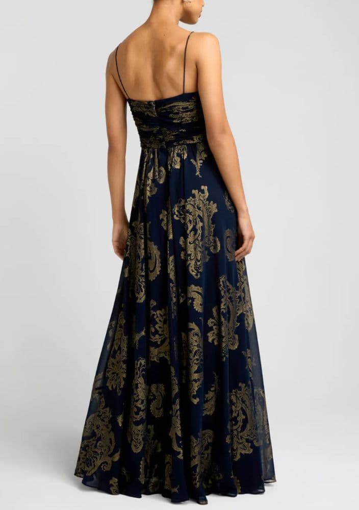 Ralph Lauren Paisley Foiled Gown - Image 2