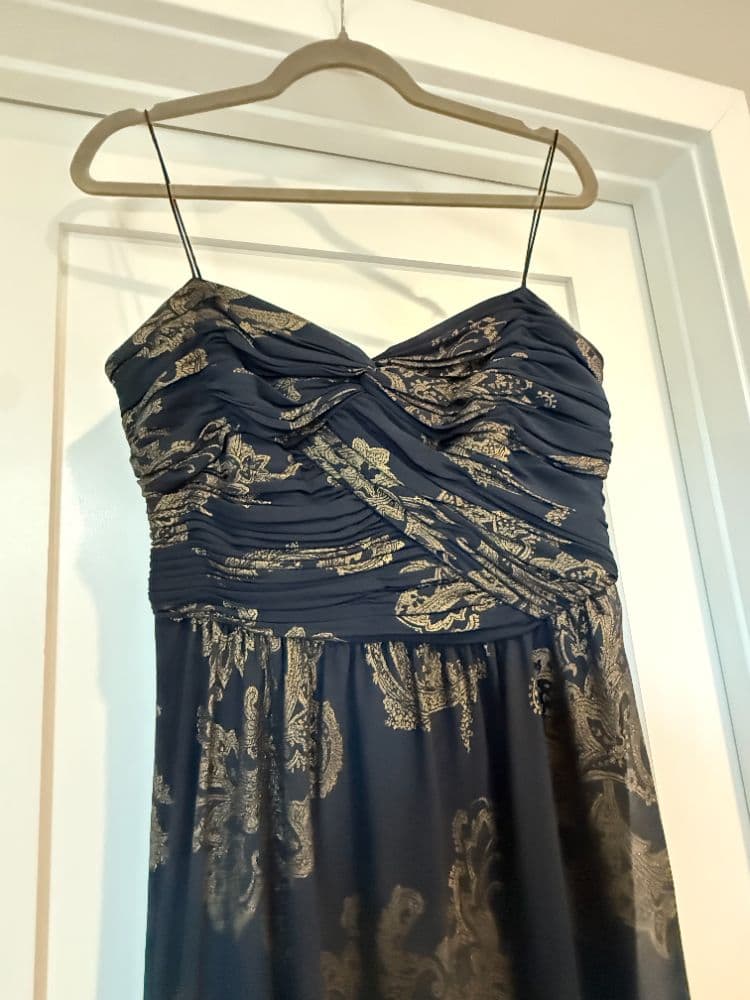 Ralph Lauren Paisley Foiled Gown - Image 3