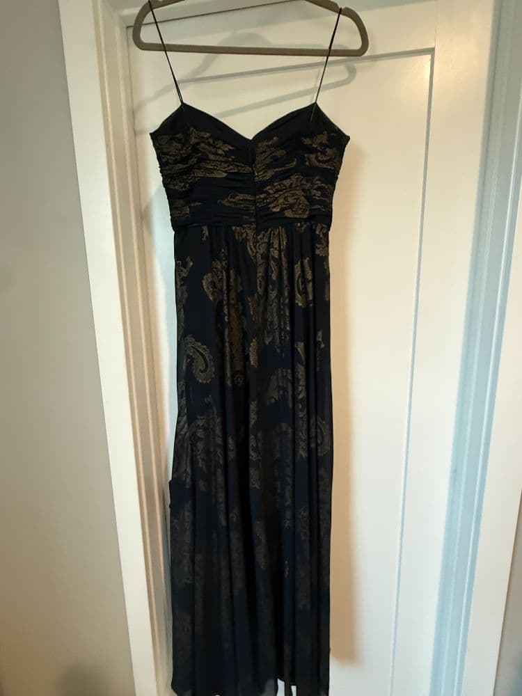 Ralph Lauren Paisley Foiled Gown - Image 4