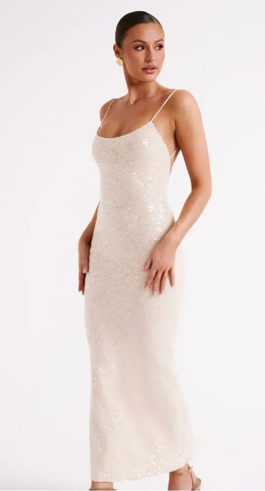 Brianna Sequin Maxi Dress - Image 2