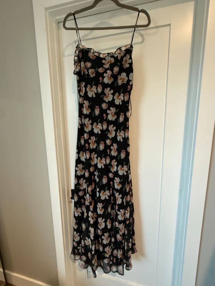 ASTR Maeryn Sweetheart Ruffle Maxi Dress - Image 4