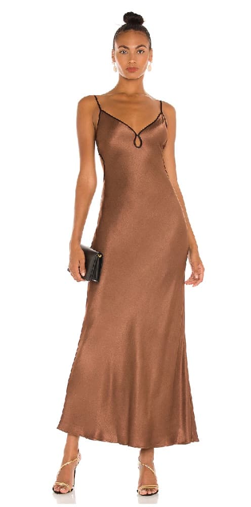 Cedar City Maxi Dress - Chocolate - Image 3