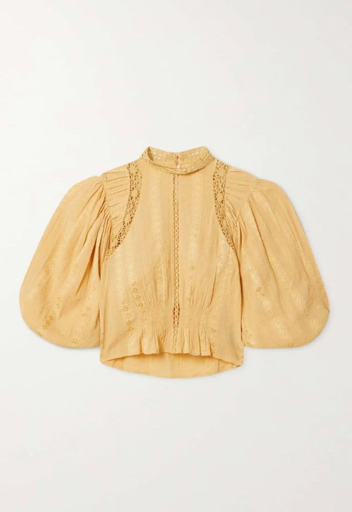 Isabel Marant Gold Blouse - Image 3
