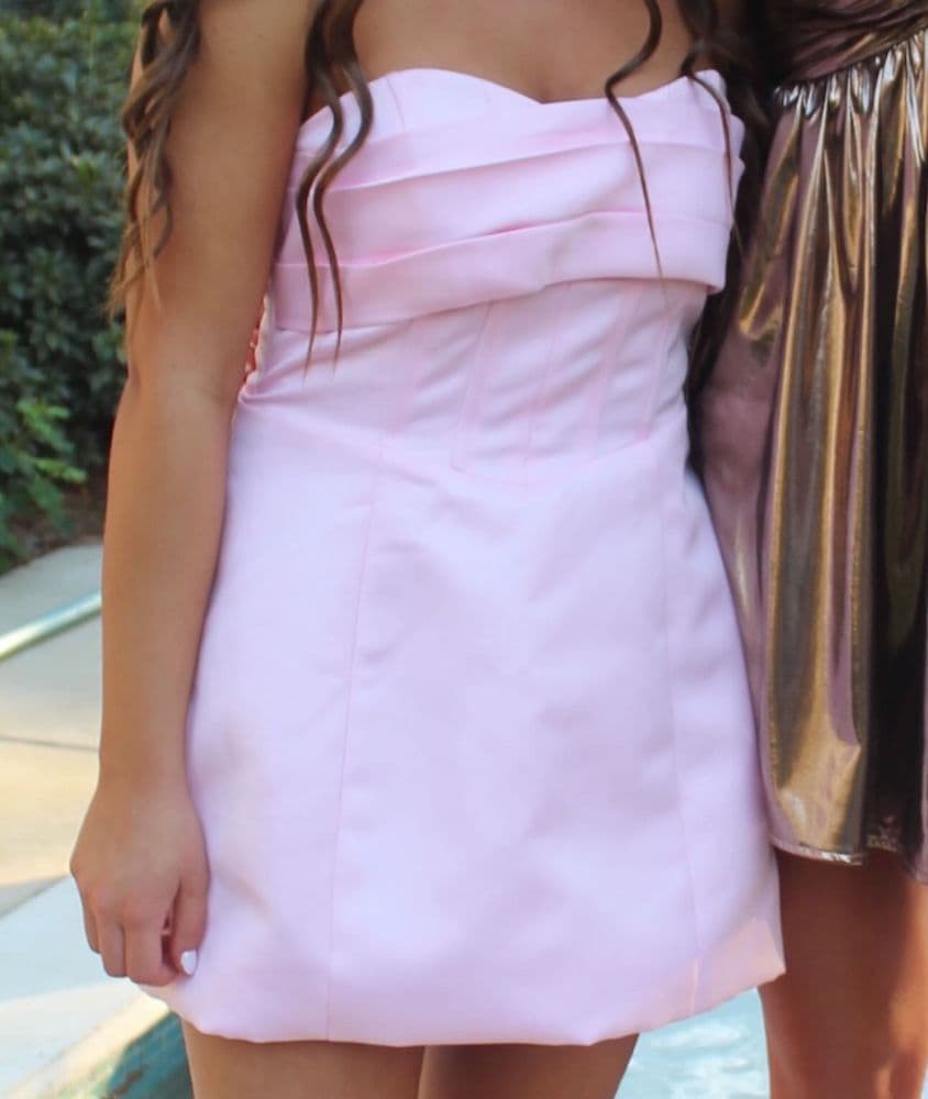 Elliat coralie cocktail dress in light pink - Image 2