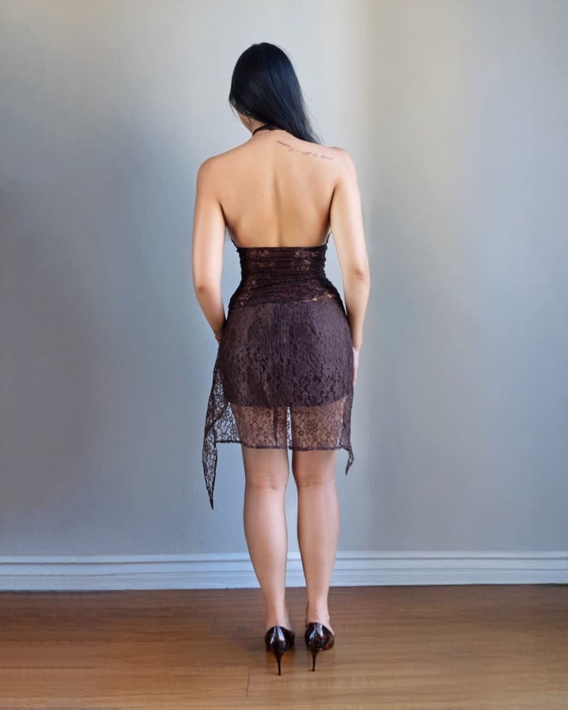LNH Brown Lace Set - Image 2