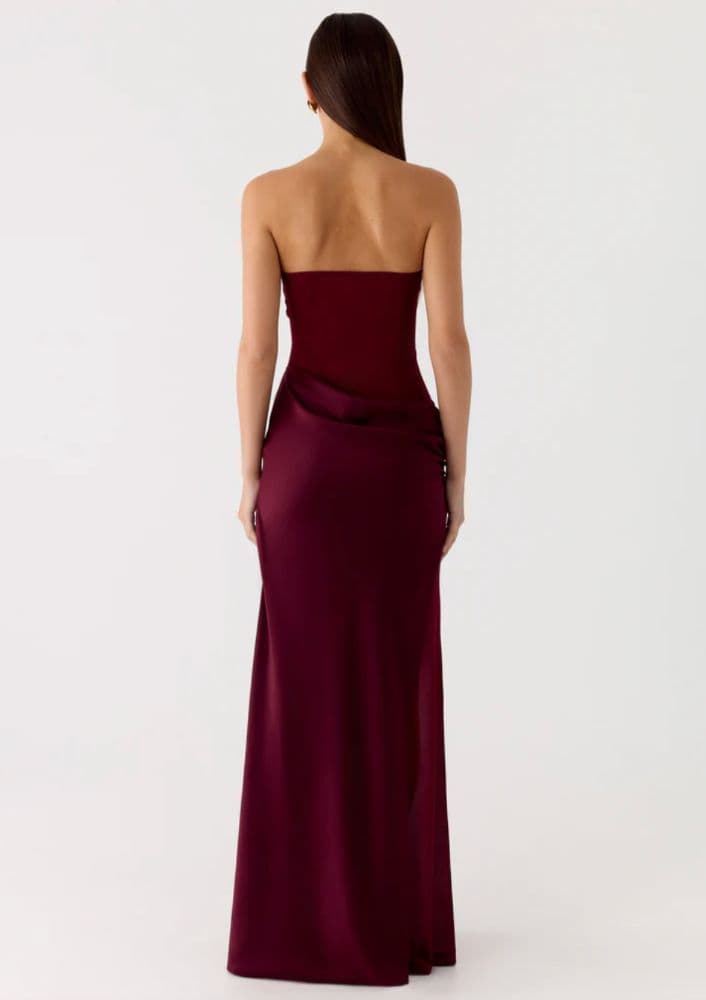 Champagne Skies Maxi Dress - Plum - Image 3