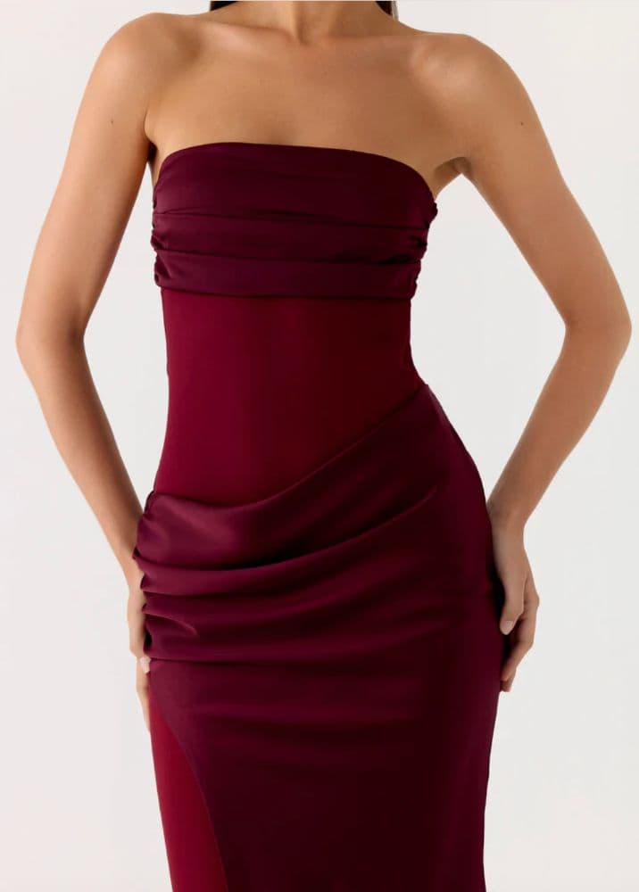 Champagne Skies Maxi Dress - Plum - Image 5