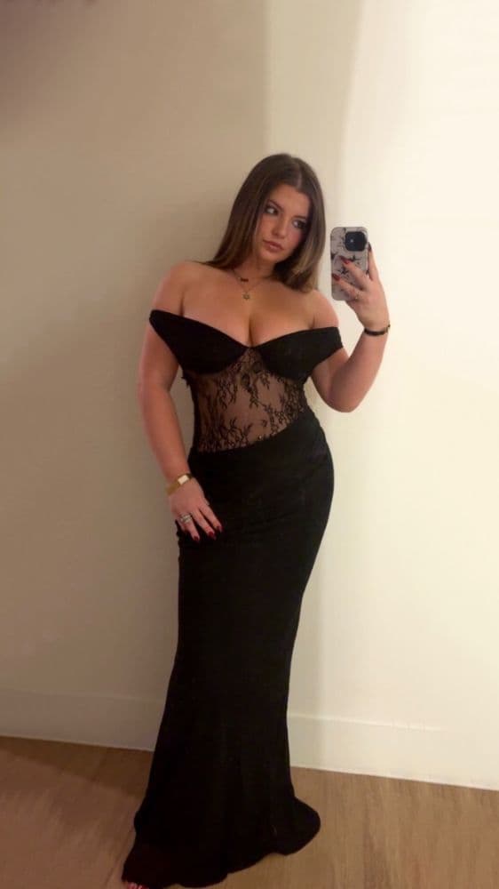 Elle Maxi Dress - Black - Image 4