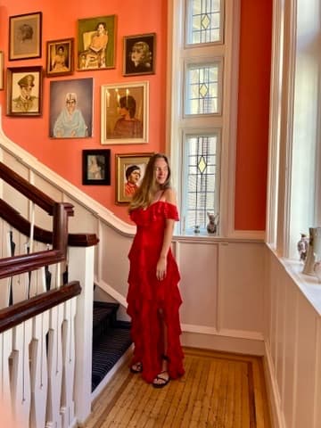 Red Maxi dress - Image 4