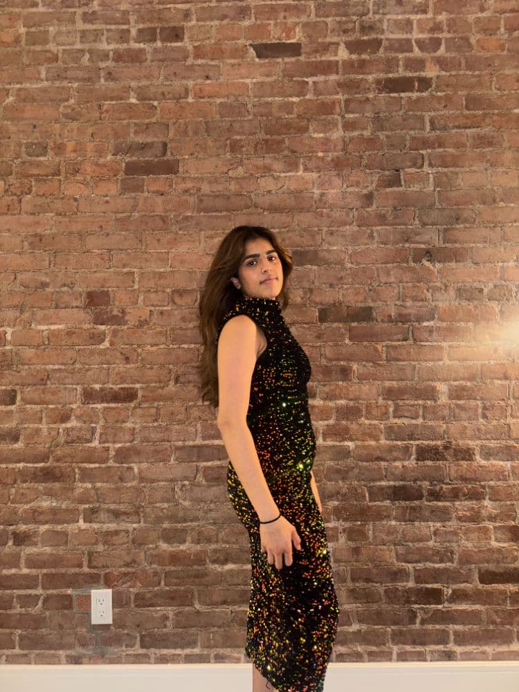 Anthropologie Sparkly Midi Dress - Image 2