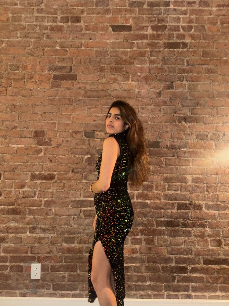Anthropologie Sparkly Midi Dress - Image 3