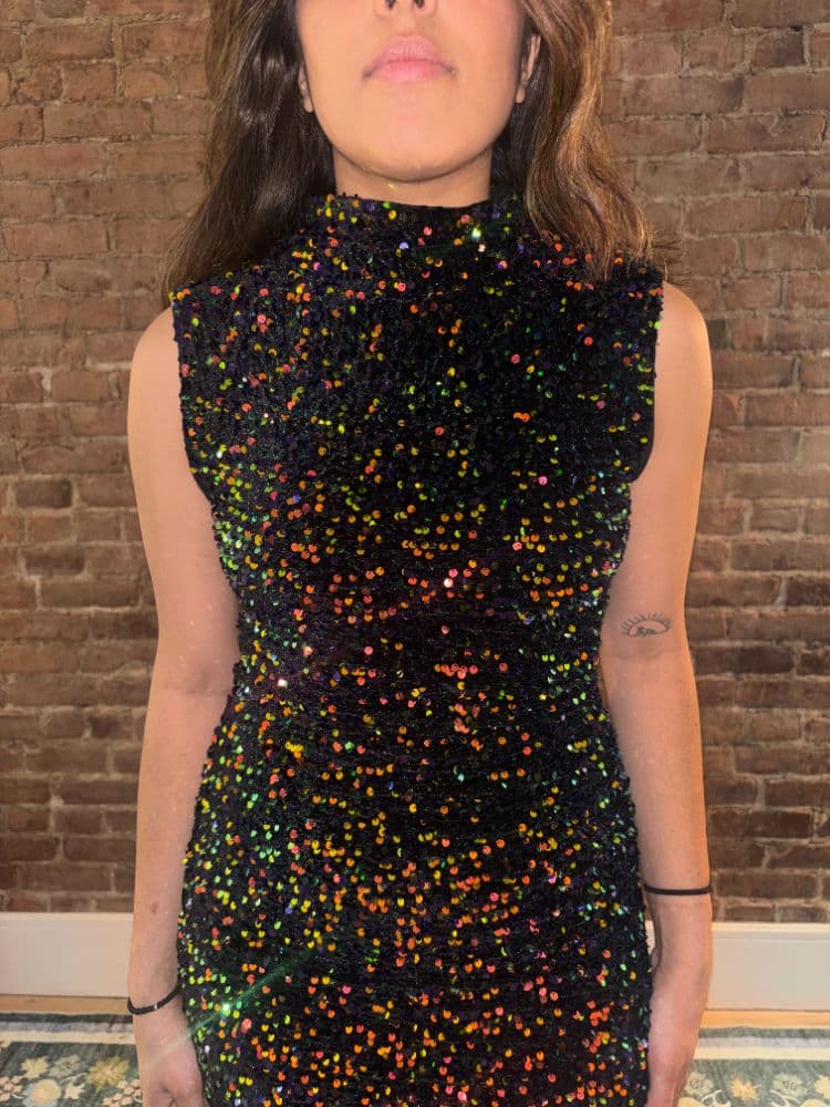 Anthropologie Sparkly Midi Dress - Image 6