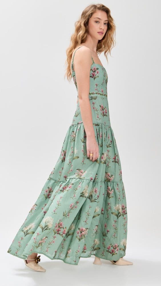 Agua by Agua Bendita Lima Orquidea Dress - Image 4