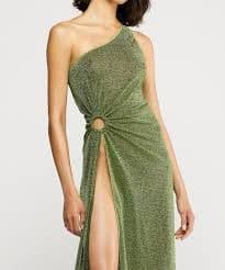 OSEREE SWIMWEAR LUMIÈRE ONE SHOULDER RING DRESS - Image 2