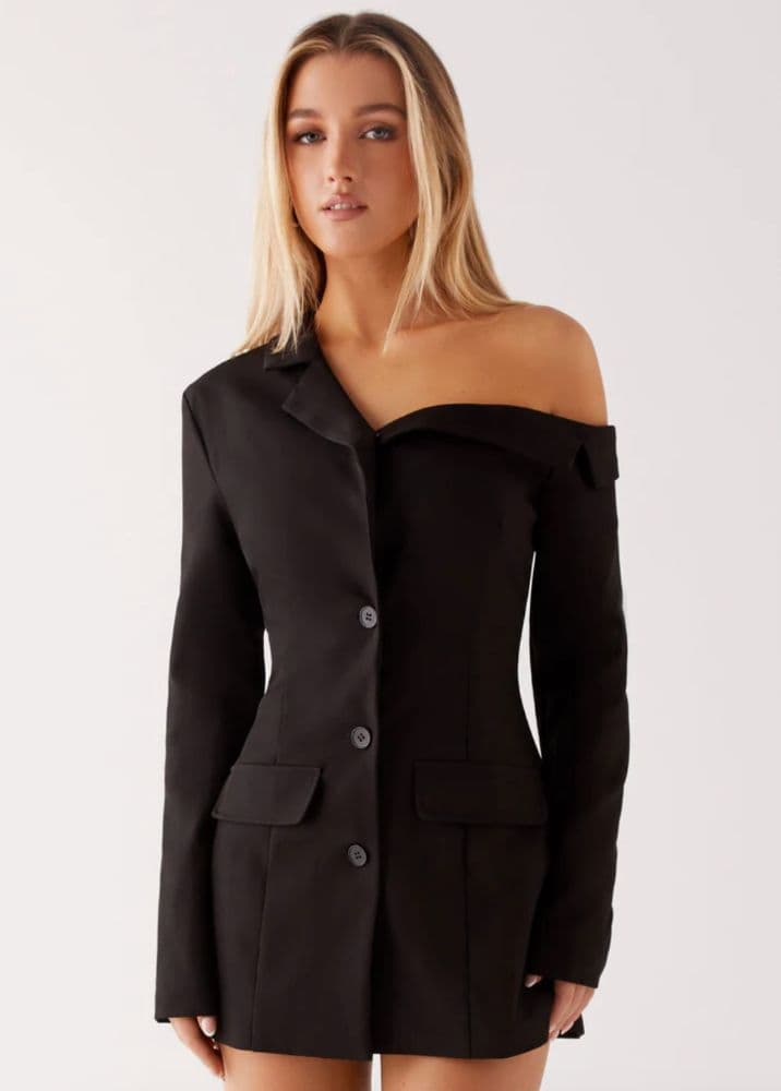 Cody Mini Dress - Black - Image 1