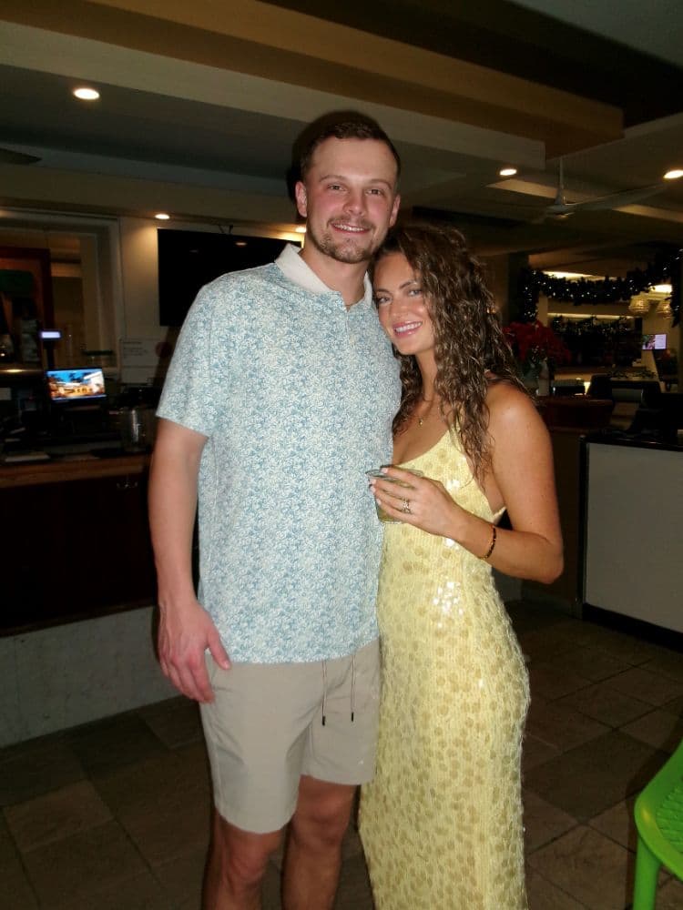Yellow Sequin Maxi Dress - Image 1