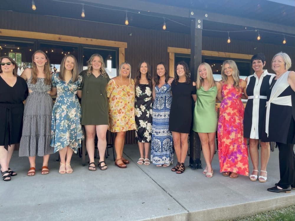 Multicolored Maxi Dress with Cutouts - Image 2