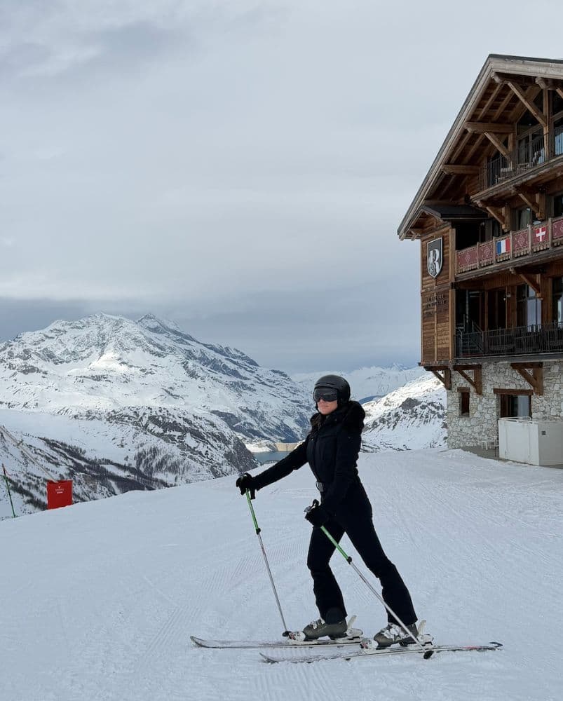 GOLDBERGH PARRY SKI SUIT - BLACK - FAUX FUR BORDER - Image 4