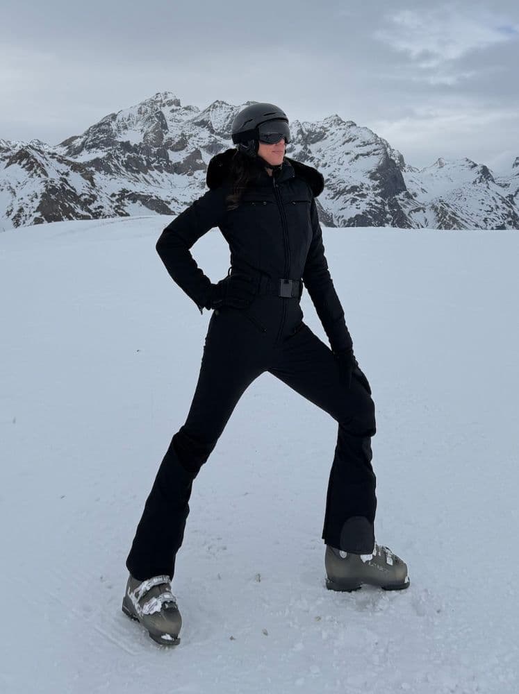 GOLDBERGH PARRY SKI SUIT - BLACK - FAUX FUR BORDER - Image 5