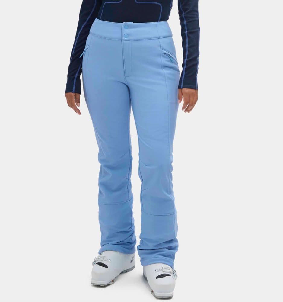 Halfdays Emma Soft Shell Ski Pants, Forget Me Not - Image 3