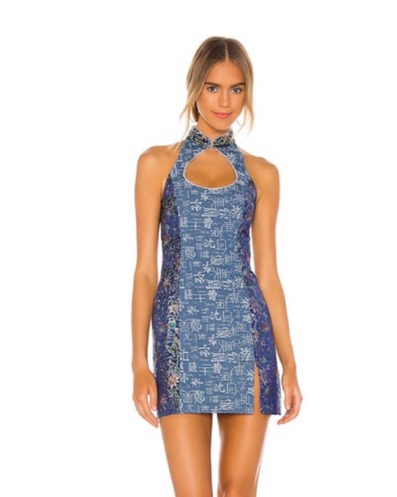 Kim Shui Mini Combo Dress - Image 2