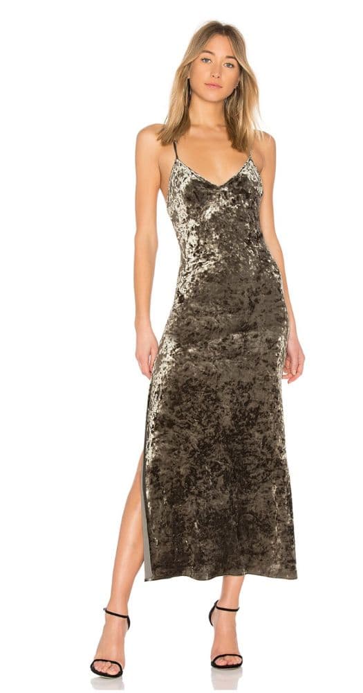 NBD Velvet Dress - Image 1
