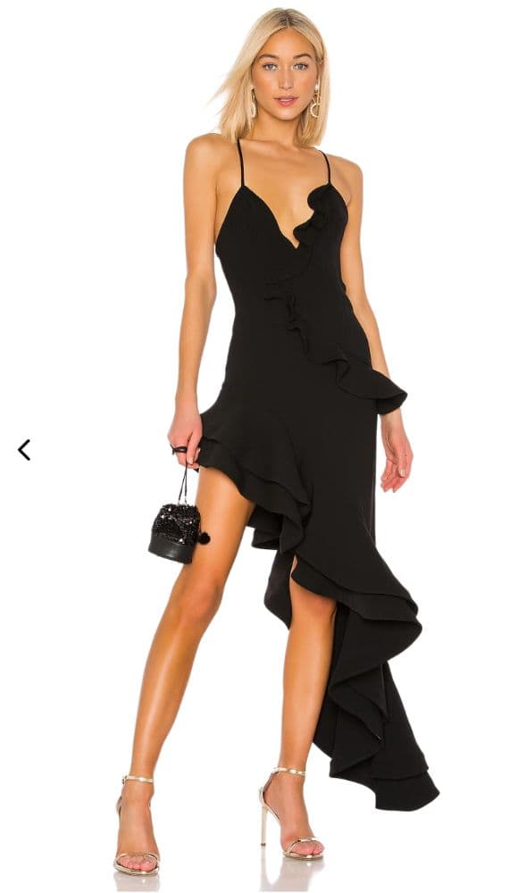 Lovers and Friends Black Riya Gown - Image 1