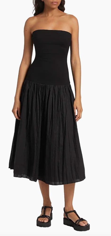 Nicholas the Label Jaxon Strapless Drop-Waist Dress - Image 1