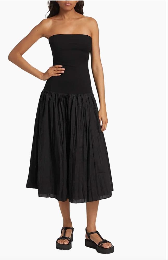 Nicholas the Label Jaxon Strapless Drop-Waist Dress - Image 3